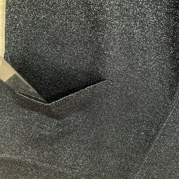 J. Crew 365 XS Sparkly Black Gold Sophie Open Front Sweater Blazer K2426 Party - Picture 4 of 12